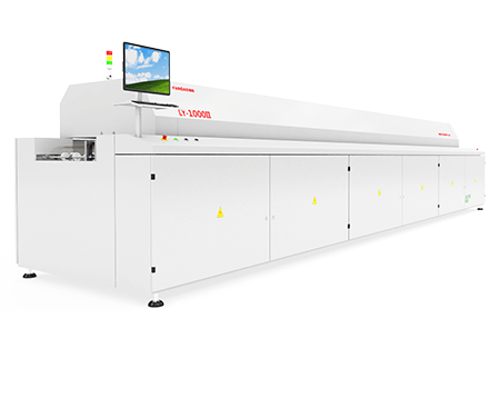 Ten Zones Reflow Oven_left side